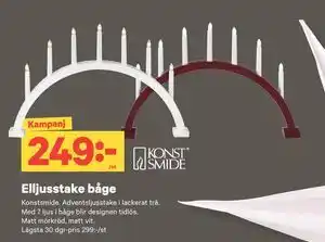 City Gross Elljusstake båge, SEK 249 erbjuda