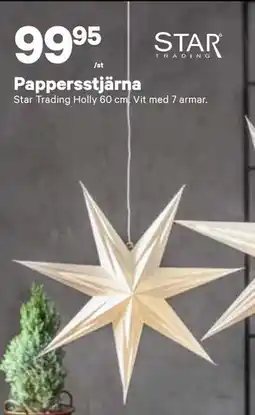 City Gross Pappersstjärna, SEK 99.95 erbjuda
