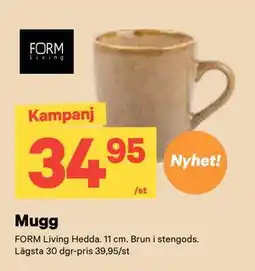 City Gross Mugg, SEK 34.95 erbjuda