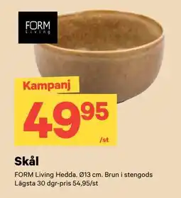 City Gross Skål, SEK 49.95 erbjuda