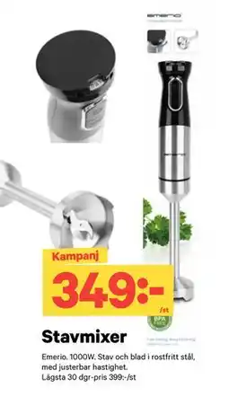City Gross Stavmixer, SEK 349 erbjuda