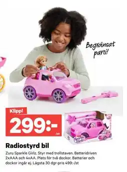 City Gross Radiostyrd bil, SEK 299 erbjuda