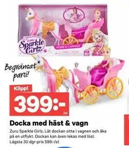 City Gross Docka med häst & vagn, SEK 399 erbjuda