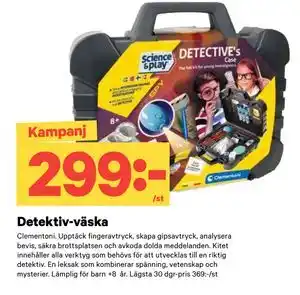 City Gross Detektiv-väska, SEK 299 erbjuda