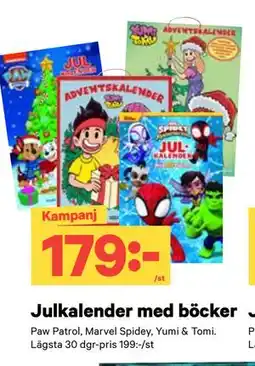City Gross Julkalender med böcker, SEK 179 erbjuda