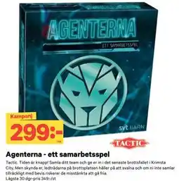 City Gross Agenterna - ett samarbetsspel, SEK 299 erbjuda