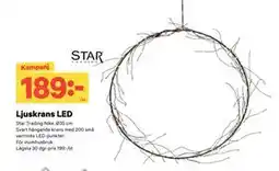 City Gross Ljuskrans LED, SEK 189 erbjuda