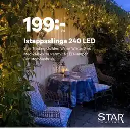 City Gross Istappsslinga 240 LED, SEK 199 erbjuda