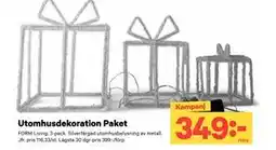City Gross Utomhusdekoration Paket, SEK 349 erbjuda