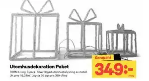 City Gross Utomhusdekoration Paket, SEK 349 erbjuda