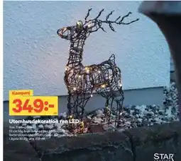 City Gross Utomhusdekoration ren LED, SEK 349 erbjuda