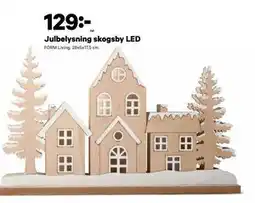 City Gross Julbelysning skogsby LED, SEK 129 erbjuda