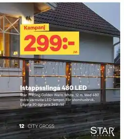 City Gross Istappsslinga 480 LED, SEK 299 erbjuda