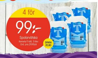 EKO Kemetyl Spolarvätska erbjuda