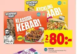 ICA Kvantum SCHYSST KÄK Kebab erbjuda