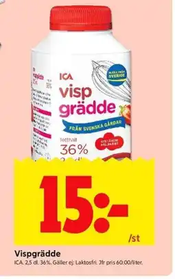 ICA Kvantum ICA Vispgrädde erbjuda