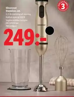 Lidl SILVERCREST Stavmixer, set erbjuda