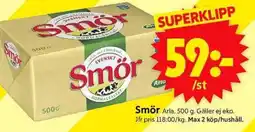 ICA Supermarket Arla Smör erbjuda