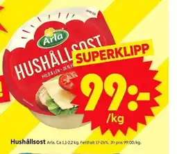 ICA Supermarket Arla Hushållsost erbjuda