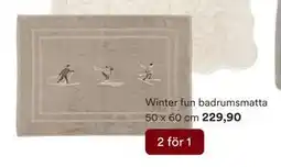 Hemtex Winter fun badrumsmatta 50 x 60 cm, SEK 229.9 erbjuda