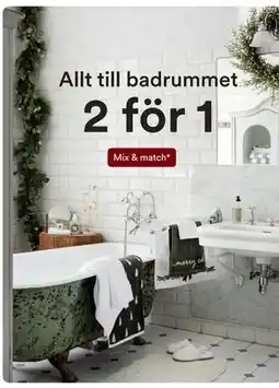Hemtex Allt till badrummet erbjuda