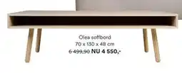 Hemtex Olea soffbord 70 x 130 x 48 cm, SEK 4550 erbjuda
