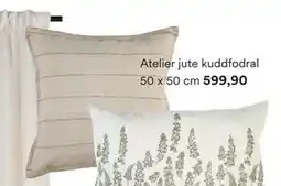 Hemtex Atelier jute kuddfodral, SEK 599.9 erbjuda