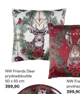 Hemtex NW Friends Deer prydnadskudde 50 x 50 cm, SEK 399.9 erbjuda