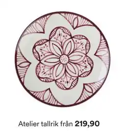 Hemtex Atelier tallrik erbjuda
