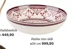 Hemtex Atelier stor skål, SEK 999.9 erbjuda