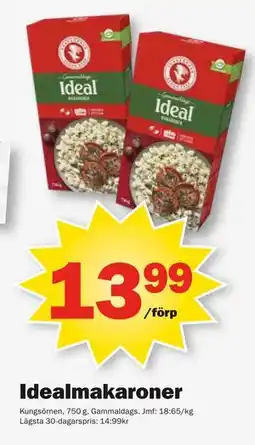Pekås Idealmakaroner, SEK 13.99 erbjuda