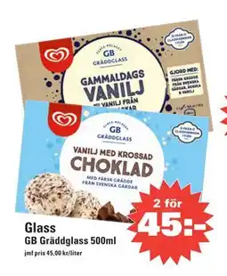 Nära dej Glass, SEK 45 erbjuda