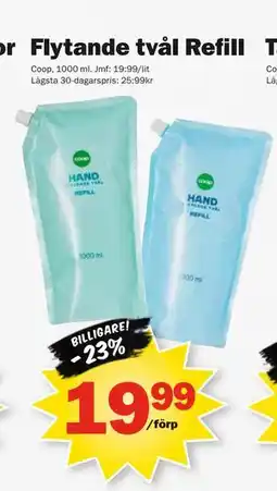 Pekås Flytande tvål Refill, SEK 19.99 erbjuda