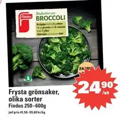 Nära dej Frysta grönsaker, olika sorter, SEK 24.9 erbjuda