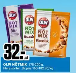ÖoB OLW NÖTMIX, SEK 32 erbjuda
