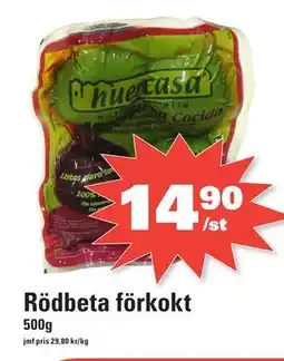 Nära dej Rödbeta förkokt, SEK 14.9 erbjuda