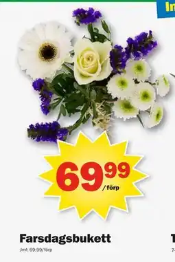 Pekås Farsdagsbukett, SEK 69.99 erbjuda