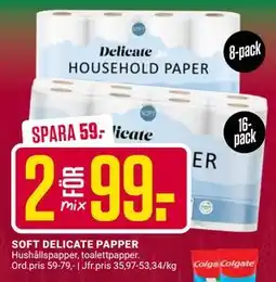ÖoB SOFT DELICATE PAPPER, SEK 99 erbjuda