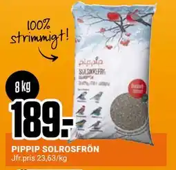 ÖoB PIPPIP SOLROSFRÖN, SEK 189 erbjuda