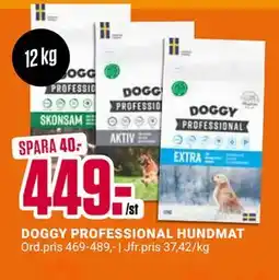 ÖoB DOGGY PROFESSIONAL HUNDMAT, SEK 449 erbjuda