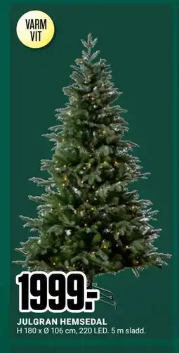 ÖoB JULGRAN HEMSEDAL, SEK 1999 erbjuda