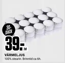 ÖoB VÄRMELJUS, SEK 39 erbjuda