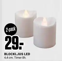 ÖoB BLOCKLJUS LED, SEK 29 erbjuda