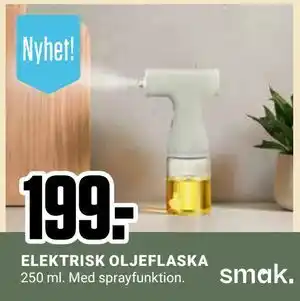 ÖoB ELEKTRISK OLJEFLASKA, SEK 199 erbjuda