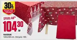 ÖoB VAXDUK, SEK 104.3 erbjuda