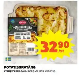 Coop Daglivs POTATISGRATÄNG, SEK 32.9 erbjuda