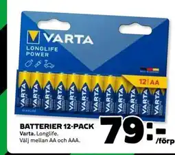 Coop Daglivs BATTERIER 12-PACK, SEK 79 erbjuda