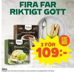 Coop Daglivs TÅRTA, SEK 109 erbjuda