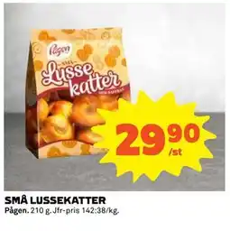 Coop Daglivs SMÅ LUSSEKATTER, SEK 29.9 erbjuda