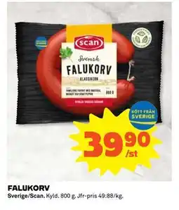 Coop Daglivs FALUKORV, SEK 39.9 erbjuda